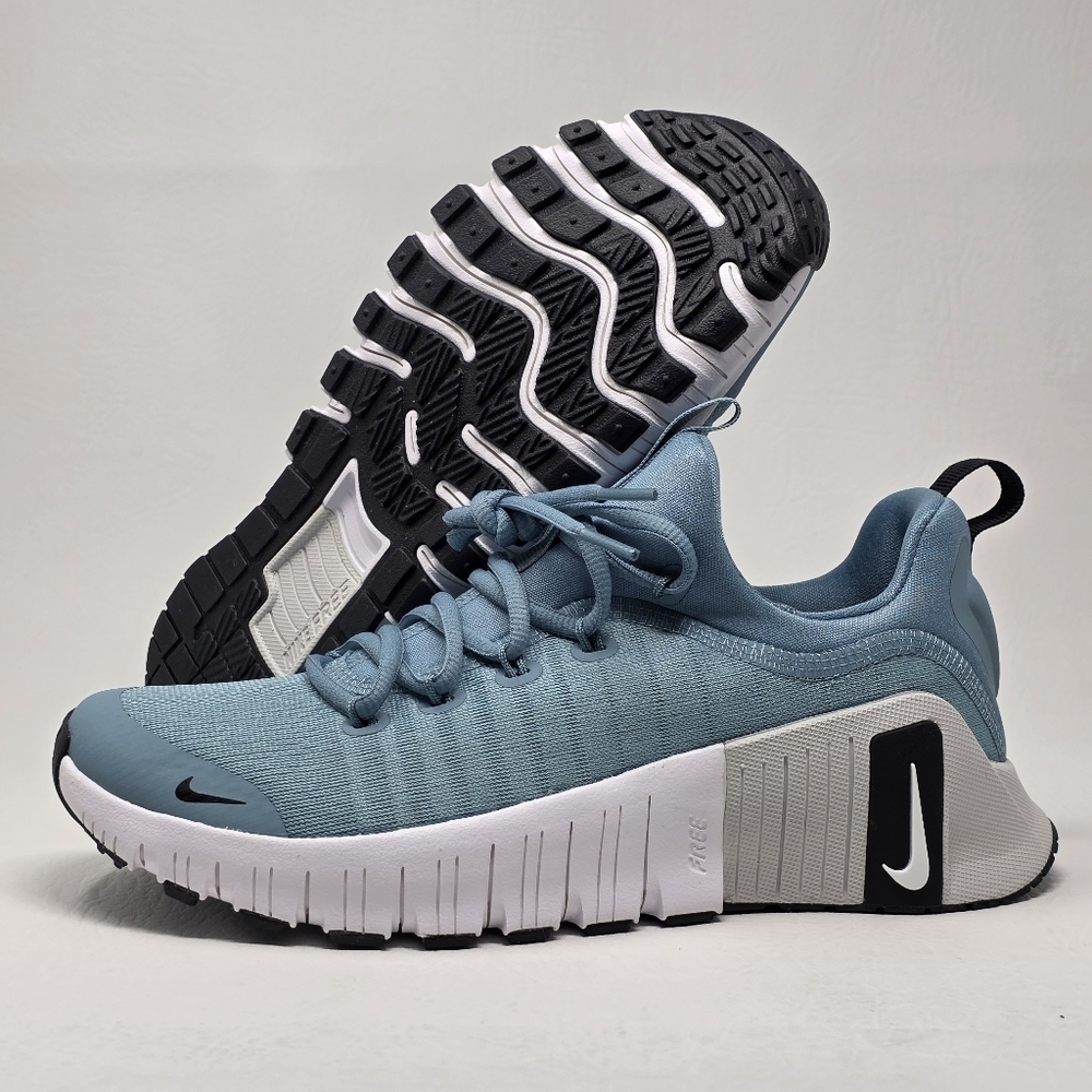 Nike Free Metcon 6 FJ7127-400 Denim Turquoise Black Training Shoe Men Size 6 New
